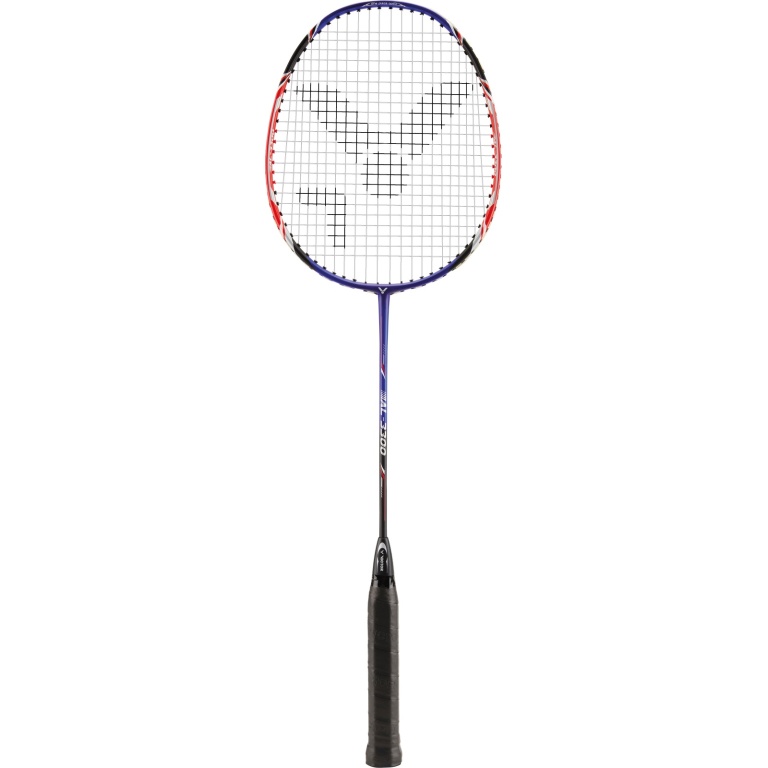 Victor Badmintonschläger AL3300 (98g, Schulsport, One-Peace-Optic) blau - besaitet -